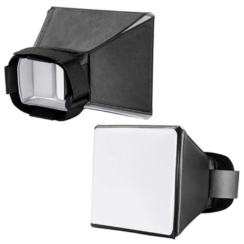 Difüzör reflektör Softbox profesyonel Mini fotoğraf difüzör yumuşak ışık kutusu