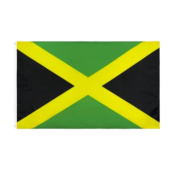 johnin 90X150cm reçel jm Jamaika bayrağı