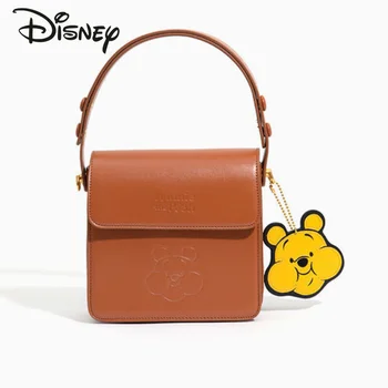 Disney Winnie Ayı Premium Anlamda Koltukaltı Çanta Yüksek Kaliteli Alışveriş Mini omuzdan askili çanta Karikatür Popüler kadın Crossbody Çanta