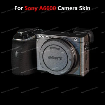 Sony A6600 Cilt Alfa 6600 Kamera Cilt Anti-Scratch Koruyucu Sticker Wrap Cilt Devre Hattı Altın Renkler