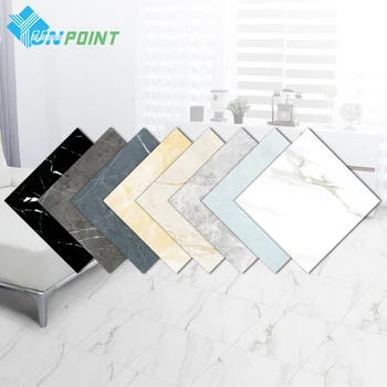 Zemin Duvar Kağıdı Kendinden Yapışkanlı Aşınmaya Dayanıklı Mermer PVC Ev Zemin Duvar Sticker Mutfak Su Geçirmez Yenileme Filmi 30x30CM
