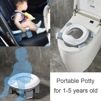 Bebek Lazımlık Tuvalet tuvalet eğitimi koltuğu Katlanabilir Pisuar Çocuklar için Seyahat İdrar Pot Çocuklar Taşınabilir Araba Odası Tencere Bebek Bakımı Şeyler