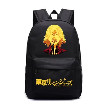 Tokyo Revengers Seyahat Çantaları çocuk Sırt Çantaları Genç Öğrenci Okul Çantaları Karikatür Baskı Sırt Çantaları Çeşitli günlük çantalar