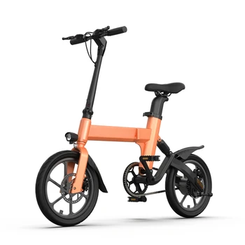 Quickwheel Dağ Bisikleti 350W Elektrikli Bisiklet 36V 30Ah Lityum Pil 16 İnç Yağ Lastik Katlanır Elektrikli Bisiklet Parçası