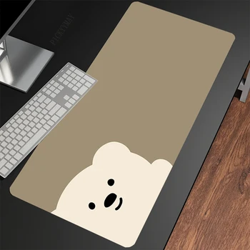Karikatür Sevimli Mouse Pad işçi Mousepads Büyük ofis Mousepad XXL Fare Mat Büyük klavye matı masa pedi Bilgisayar Laptop İçin