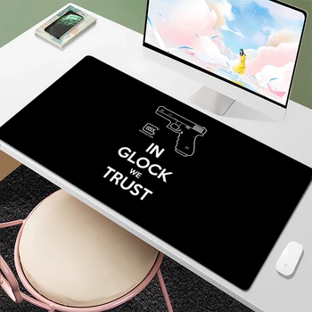 Anime fare altlığı 900 × 400 GLOCK Mekanik Oyun Klavyesi Oyun laptop aksesuarları Sevimli sümen Masa Pedleri Mausepad Pc Dolabı