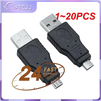 1~20 ADET Adaptör USB 2.0 Tip A Erkek Mikro USB Erkek Adaptör