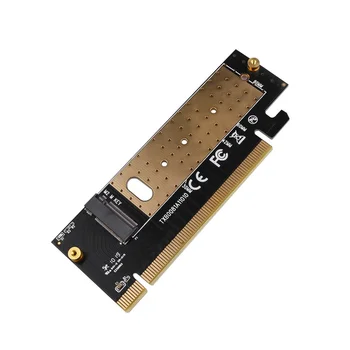 M. 2 NVMe SSD NGFF'YE PCIE 3. 0X16 Adaptör Kartı M Anahtar Arayüzü Genişletme Kartı Tam Hız Desteği 2230 ila 2280 SSD