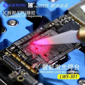 Mijing LWS-301 Akıllı Lazer Kaynak Tablosu Telefon Anakart CPU Esnek Destek Ayar Lazer kaynak makınesi