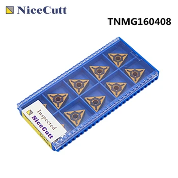CNC Araçları Tungsten Karbür Torna Dönüm ekleme TNMG160404 / 08-SC4025 İçin 10 ADET MTJNR Çelik Tutucular için