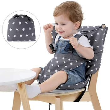 Seyahat Koşum KOLTUK Taşınabilir emniyet Kemeri Sandalye Aksesuarı Bebek Tulumları için Yüksek Sandalye Yıkanabilir Makinesi Açık