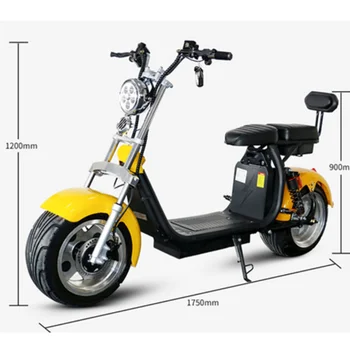 klasik sıcak satış 2 tekerlekli elektrikli scooter 1000w-2000w ucuz fiyat motosiklet