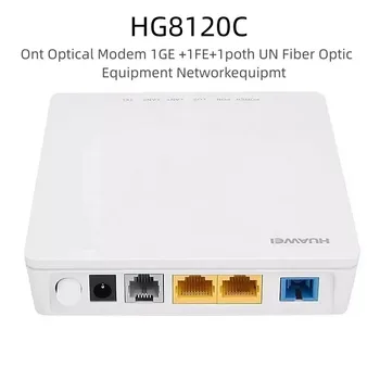 Huawei için uygundur HG8120C FTTH GPON / Epon / Xpon Ont Optik Modem 1GE + 1FE + 1 her iki UN Fiber Optik Ekipman Networkequipmt