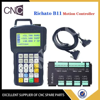 Richato B11 çevrimdışı CNC makine kolu üç eksenli hareket DSP kontrol sistemi gravür makinesi kontrolörü standart G'yi destekler cod