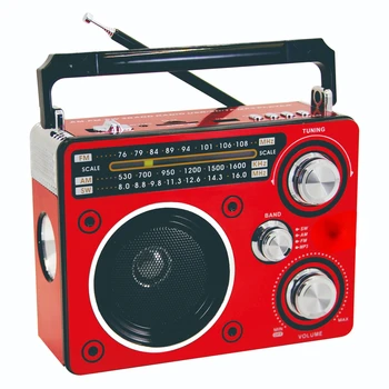 mk - 1065 İngilizce İspanyolca FM AM SW MP3 çalar 1000 mah pil am fm dahili taşınabilir radyo