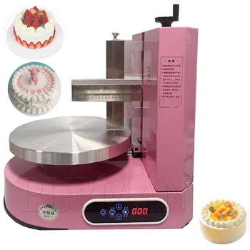 2023 Yarı Otomatik Doğum Günü Pastası Yumuşatma Kaplama Makinesi Pişirme Aletleri