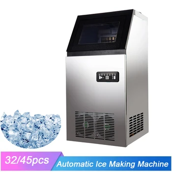 230/300W Otomatik Elektrikli Kare Şekli Buz Yapma Makinesi Kurulum Sıvı Dondurucu su jeneratörü Makinesi İş için