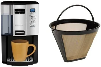İsteğe Bağlı kahve 12-Cup Programlanabilir Kahve Makinesi ve Filtre Paketi Süt buharlı köpürtücü Kahve makinesi Kahve aksesuarları Kahve mak
