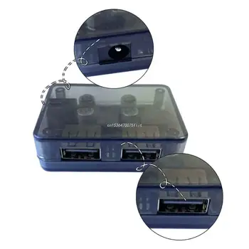 Çift USB Araç Telefonu Şarj Adım aşağı Modülü Desteği QC2. 0 QC3. 0 DCDC 6-32V 24W Dropship