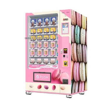 Asansör Sistemi Buzdolabı Cupcake otomatı Salata Taze gıda otomatı Satılık