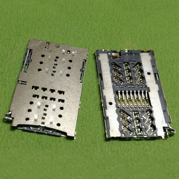 2 adet Yeni Sım Kart Okuyucu Tutucu konektör soket Yuvası HTC U11 U-3W U11+ U11plus U-3w U-1w U-3u W-1w