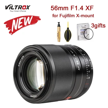 Viltrox AF 56 / F1.4 XF Lens Fujifilm X-montaj Kamera 56mm F1. 4 XF Kamera Lensi AF Otomatik Odaklama İçin X-T30 X-T3 X-PRO3 X-T200 X-T2