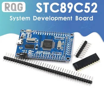 51 Mikrodenetleyici 51 küçük sistem kartı STC89C52 STC51 Sistem Geliştirme Kurulu