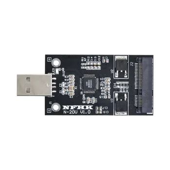Zihan Kalem Sürücü Kartı Mini PCI-E Harici SSD PCBA mSATA USB 2.0 Dönüştürücü Adaptör