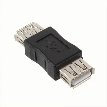 USB 2.0 Tip A Dişi A Dişi Çoğaltıcı Adaptör Konnektörü F / F Dönüştürücü Marka Yeni Toptan