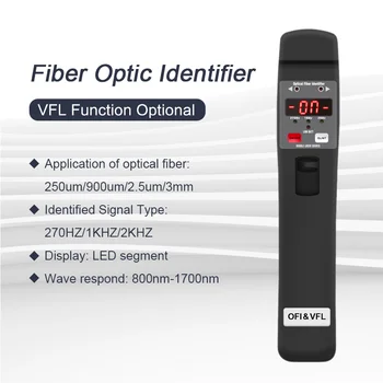 Ücretsiz Kargo Yüksek Hassasiyetli Fiber Optik Tanımlayıcı 10 mw Görsel Hata Bulucu İçin 250um900um2. 5um3um Aktif Trafik Dedektörü