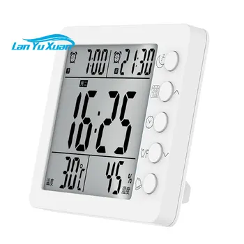 Kapalı ev elektronik termometre Kuru ve ıslak kreş dijital ekran duvara monte oda sıcaklığı ölçer
