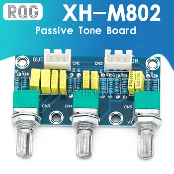 XH-M802 Pasif Ton Kurulu Amplifikatör Preamp Güç Modülü Düşük Yüksek Ses Ayarı Elektronik Diy Elektronik PCB kartı