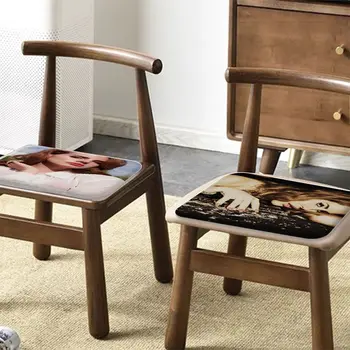 Lana Del Rey Kravat Halat Kanepe Mat yemek odası masası Sandalye Minderleri Unisex Moda kaymaz Yastık Pedleri
