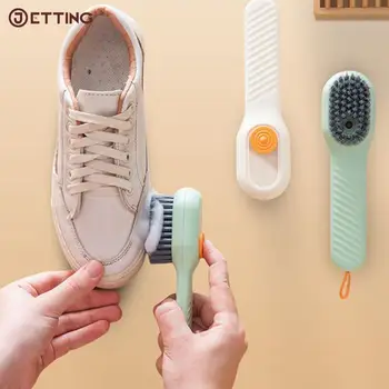 Ayakkabı Fırçası Otomatik Sıvı Deşarj Derin Temizlik Yumuşak Kıllar Ev Çamaşır Ev Temizleme Fırçası