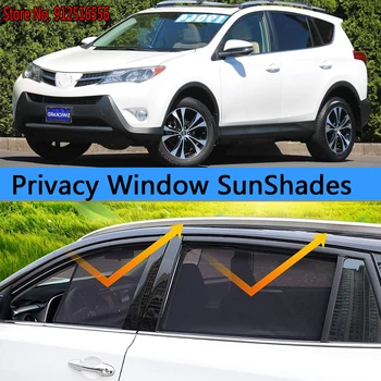 Yan Güneş Gölge Gölgeleme Koruma Pencere Şemsiyeleri Güneş Aksesuarları Toyota Rav4 RAV 4 Xa40 40 2013 - 2018 2014 2017