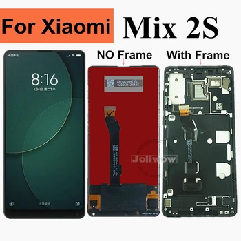 LCD İçin Xiaomi Mi Mix 2S LCD Ekran 10 Dokunmatik Ekran Paneli Sayısallaştırıcı Meclisi Değiştirme XiaoMİ Mix2S LCD