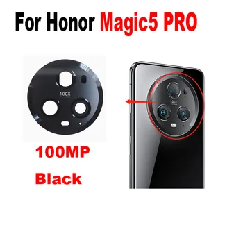 Orijinal Huawei Onur İçin Magic5 Pro Arka Kamera Lens Arka Cam Kapak Üst Cam Değiştirme Yapışkanlı Etiket İle