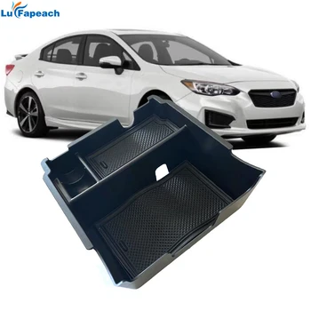 Subaru Impreza için Merkezi Kontrol Merkezi Kol Dayama saklama kutusu İç Siyah ABS Modifiye Subarur Oto Organizatör Aksesuarları Yeni