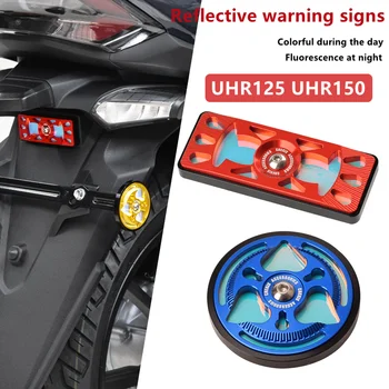 Chekıs Motosiklet Aksesuarları modifiye gece Sürüş yansıtıcı ışareti uyarı reflektör Floresan UHR 125 150 UHR125 UHR150