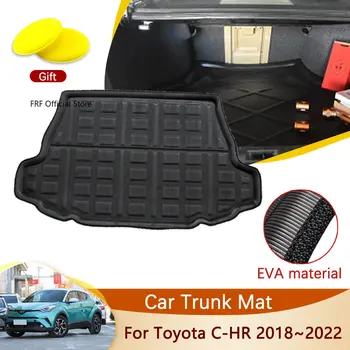 Araba Arka Gövde Mat Toyota C-HR C HR CHR 2018~2022 Aksesuarları 2021 Zemin Tepsisi Astar Kargo Çizme zemin halısı Otomatik Çamur Paspaslar
