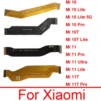 LCD Anakart Konektörü Flex Kablo Xiaomi Mi 10 10T 11 11T Pro Lite 5G Yardımcısı Flex Anakart Flex Şerit Yedek Parçalar