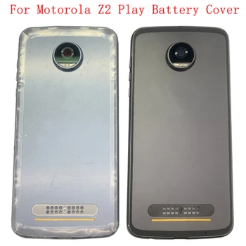 Pil Kapağı Arka Kapı Paneli Konut Case Arka Motorola Moto Z2 Oyun Pil Kapağı ile Kamera Çerçeve Yedek Parçalar