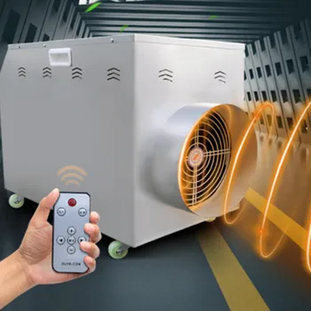 Endüstriyel elektrikli ısıtma fanı fabrika geniş alan ısıtıcı çiftlik ısıtma sera kurutma makinesi yüksek güç ısı fanı