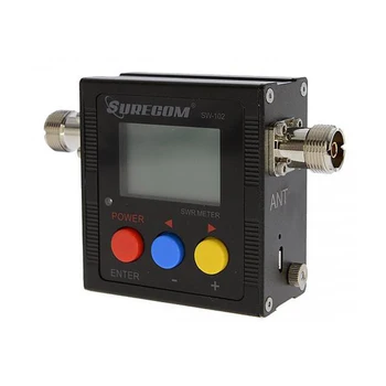 Dijital sw-102 VHF/UHF Güç ve SWR Metre 125-525 MHz 120 W modeli SW-102 Güç ölçer
