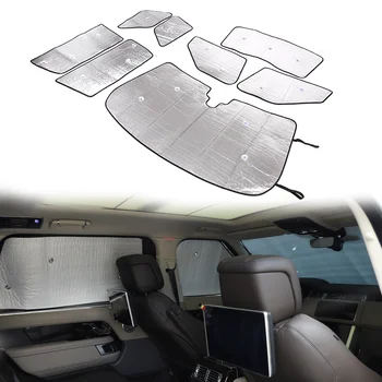 13-22 modelleri Range Rover Yönetici ön cam güneşlik araba içinde UV koruma katlanabilir depolama güneşlik