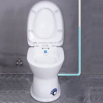 Tanksız küçük Daire Elektrikli Tuvalet Entegre Bodrum Eğlence Aracı Touring için Otomatik Kanalizasyon Mini Tuvalet