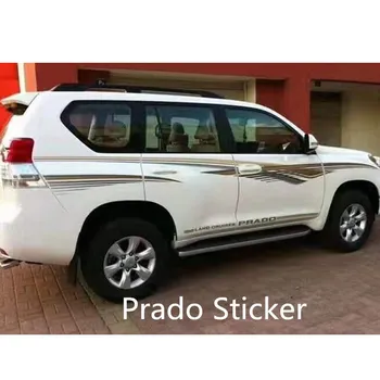 Araba Sticker Toyota Prado 2010-2020 İÇİN Vücut Bel Renk Şerit Kişiselleştirilmiş Dekorasyon Çıkartması