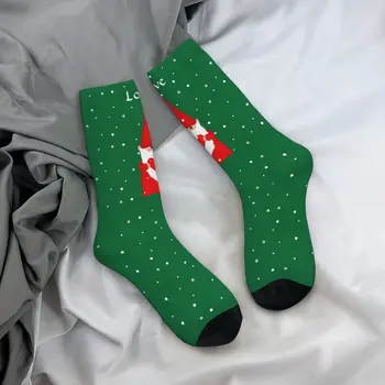 Kış Sıcak Komik erkek kadın Noel Gnome Hediyeler Çorap Nefes basketbol çorapları