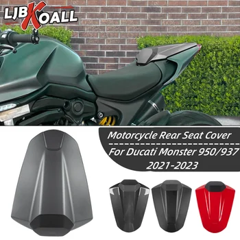 Ducati Canavar 950 937 2021 2022 2023 için Motosiklet Arka klozet kapağı Kukuletası Yolcu Pillion Monster950 Kuyruk Fairing Kukuletası Kapağı
