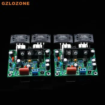 2 ADET MX50 SE 100W×2 çift kanallı ses güç amplifikatörü kurulu HıFı stereo amplifikatör Dıy kiti bitmiş kurulu 2SA1295 2SC3264
